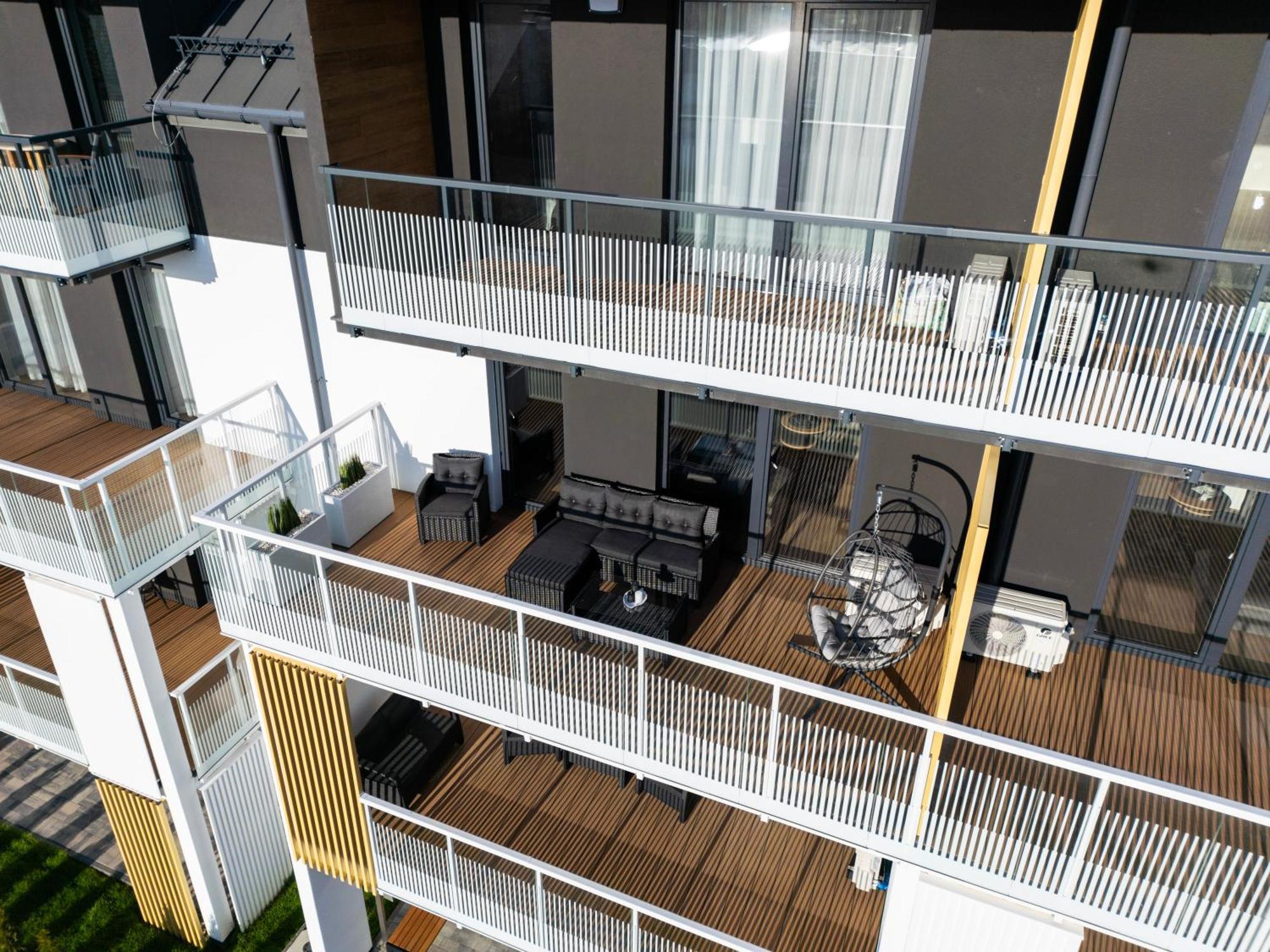 Sloneczne Tarasy Apartaments & Spa Grzybowo  Bagian luar foto