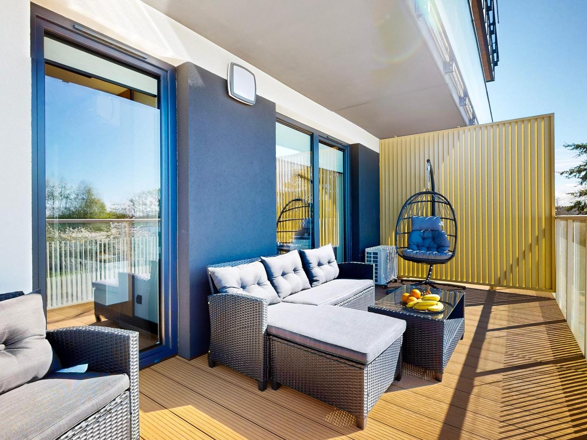 Sloneczne Tarasy Apartaments & Spa Grzybowo  Bagian luar foto